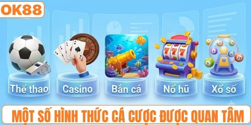 Một số hình thức cá cược được quan tâm nhất